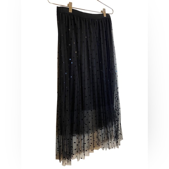 EDEN IN LOVE Polk A Dot Tulle Skirt Size M/L - Picture 2 of 5